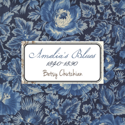 Amelias Blues reproduction fabrics by Betsy Chutchian for Moda Fabrics